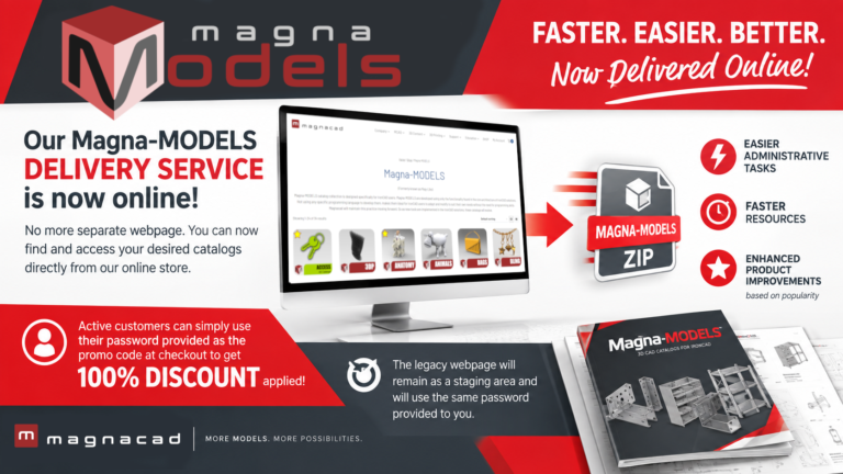Magnacad, LLC Revamps Magna-MODELS Delivery Service