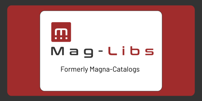 Magna-Catalogs rebranded as “Mag-Libs”
